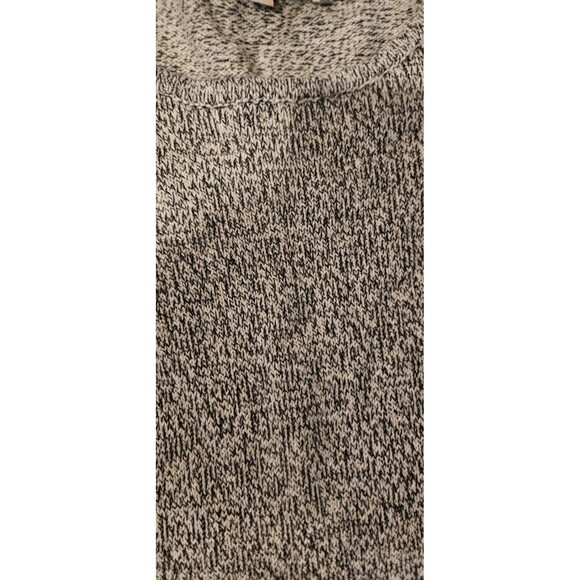 Loft Women's XS Heather Gray Sweater Dress -Below Knee length, round neck - Picture 4 of 8